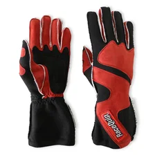 SFI 3.3/5 Red / Black Outseam Short Gauntlet Nomex Race Gloves - Medium image 3
