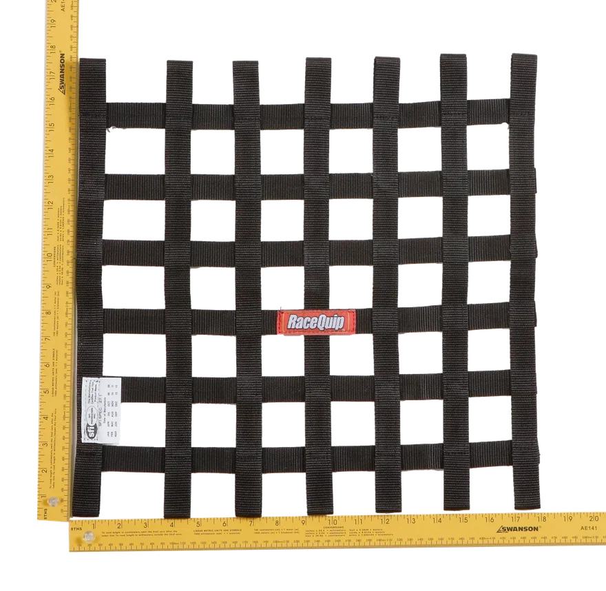 Ribbon Style Race Car Window Net