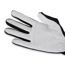 Non-SFI Black w/White Palm Nomex Race Gloves - Medium image 5