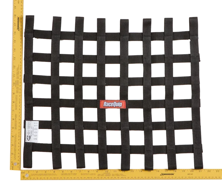Ribbon Style Race Car Window Net