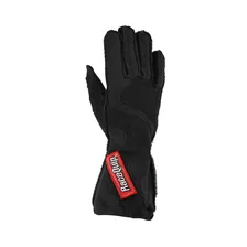 SFI 3.3/5 Black Outseam Short Gauntlet Nomex Race Gloves - Medium image 5