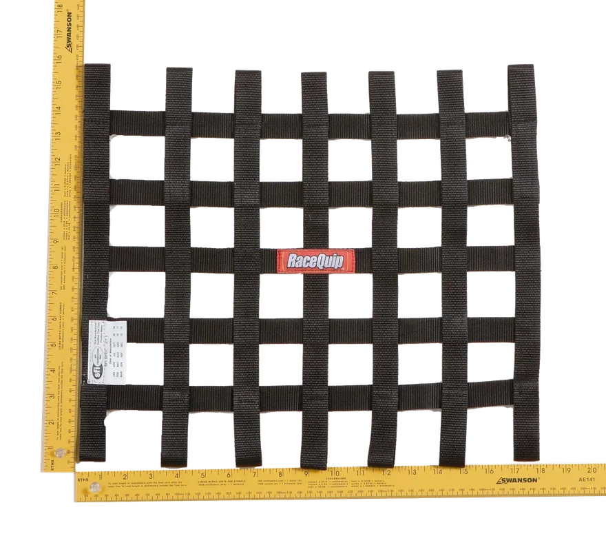 Ribbon Style Race Car Window Net