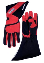 SFI 3.3/5 Red / Black Long Gauntlet Nomex Race Gloves - Medium image 7