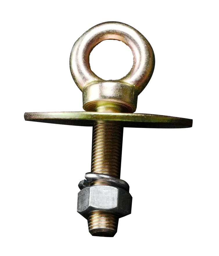 Seat Belt Eye Bolt Kit w/ Washer and Nut - Long