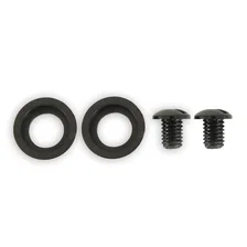 Helmet Parts Kit with HANS/HNR 6mm Plastic Plugs image 1