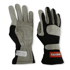 SFI 3.3/1 Black Nomex Race Gloves - X-Large image 4