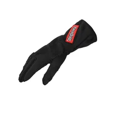 SFI 3.3/5 Black Outseam Short Gauntlet Nomex Race Gloves - Medium image 2