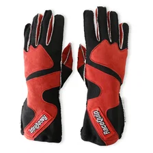 SFI 3.3/5 Red / Black Outseam Short Gauntlet Nomex Race Gloves - Medium image 1