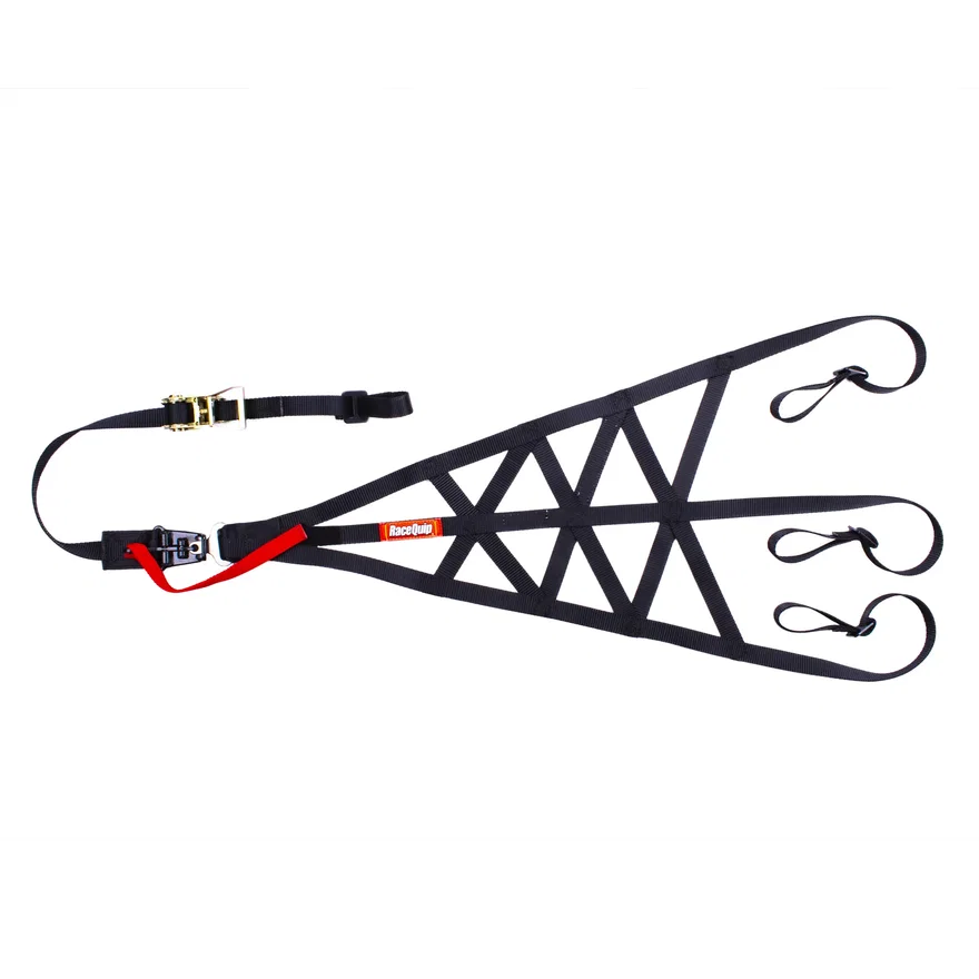 Right Side Triangle Roll Cage Net w/Quick Release