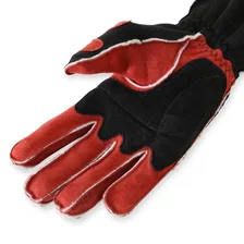 SFI 3.3/5 Red / Black Outseam Short Gauntlet Nomex Race Gloves - Medium image 5