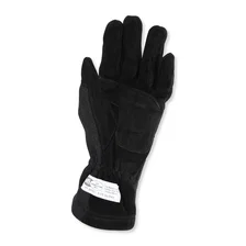 SFI 3.3/5 Black Short Gauntlet Nomex Race Gloves - Small image 4
