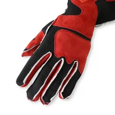SFI 3.3/5 Red / Black Outseam Long Gauntlet Nomex Race Gloves - Medium image 4