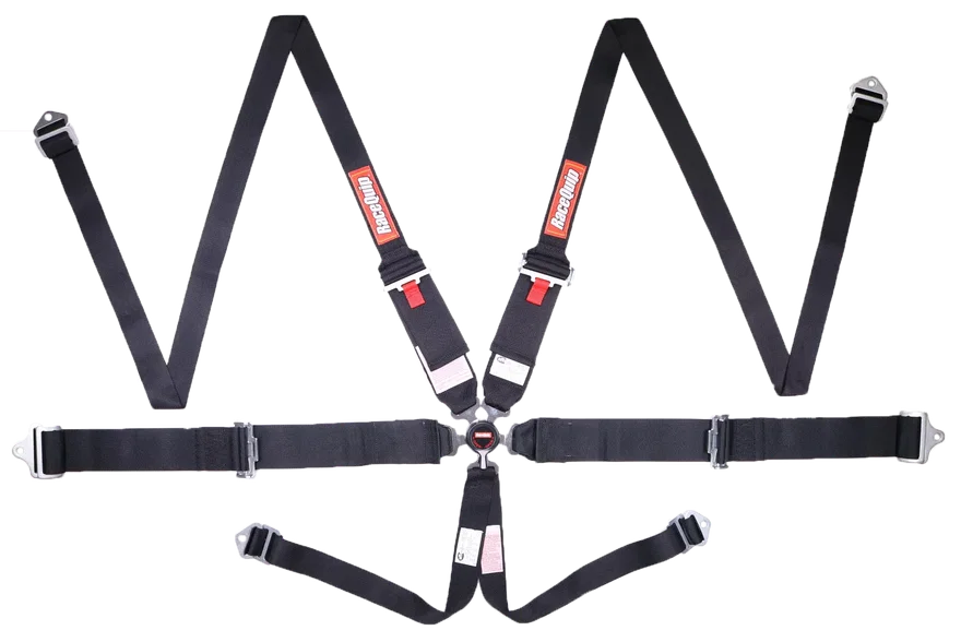 Camlock 6 Point HANS Harness Set