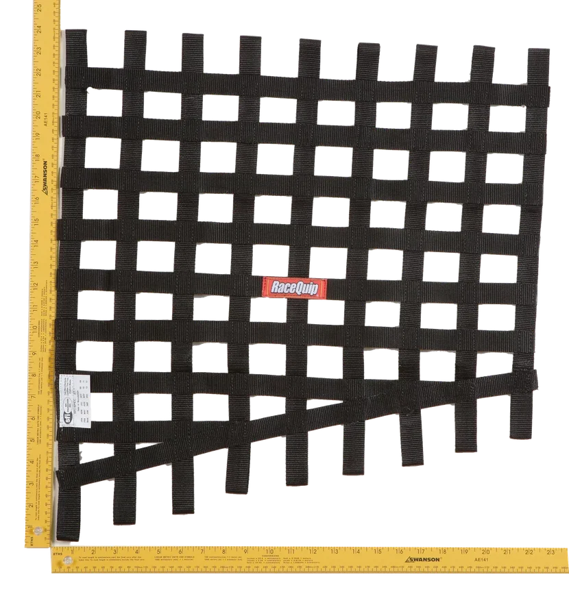 Ribbon Style Drag Race Window Net