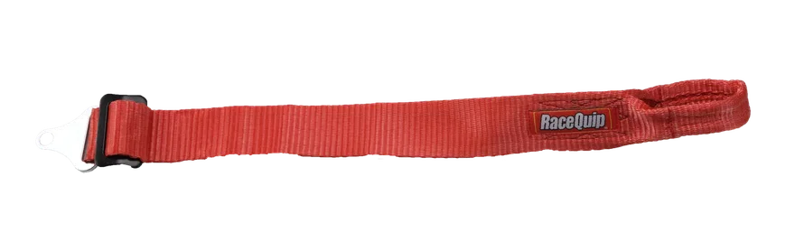 Tow Hook Strap w/ Soft Eye Loop End