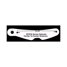 2mm Clear Helmet Face Shield Tear-Offs - Vesta - Pack of 20 image 2