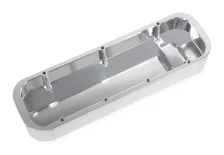 Fuel Fabricated Aluminum Valve Cover - Big Block Chevy - Silver Finish image 2