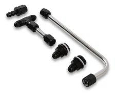 Dual Feed Fuel Line #6AN (Slayer Series - Black) image 3