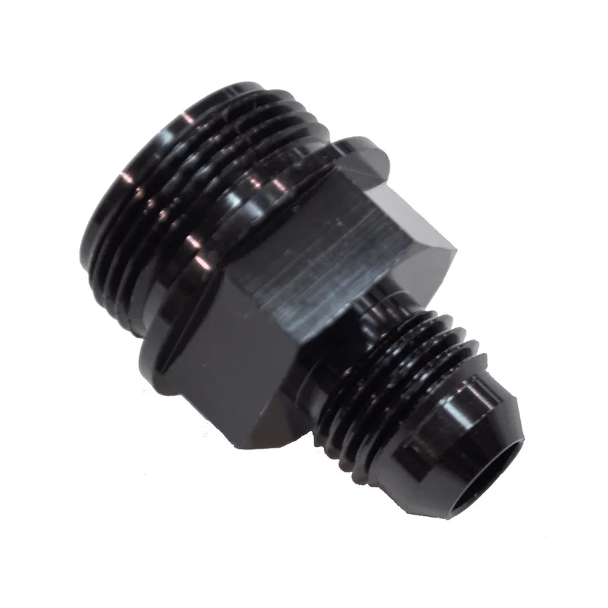 7/8-20 -6 A/N Fuel Inlet Fitting Black