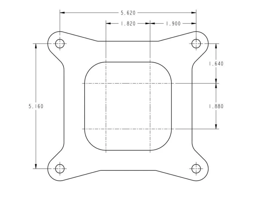 Q-Series Carburetor 650CFM Draw-Thru 2X4 Supercharger