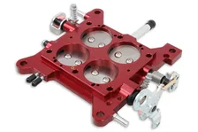 Billet Throttle Body Assembly 1 3/4" Red with Steel Plates 12-850 image 5