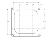 QFX Series 4710 Carburetor 1050CFM 1.710V image 2