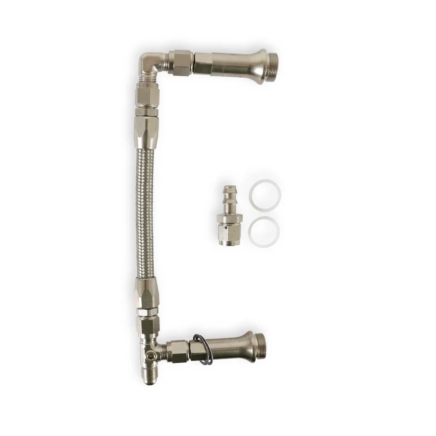 SS Fuel Line #6AN Silver