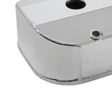 Fuel Fabricated Aluminum Valve Cover - Big Block Chevy - Silver Finish image 4