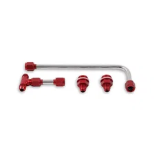 Dual Feed Fuel Line #6AN (Red) image 2
