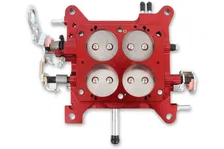 Billet Throttle Body Assembly 1 3/4" Red with Steel Plates 12-850 image 4