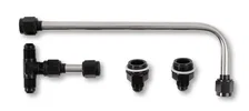 Dual Feed Fuel Line #6AN (Black) image 1