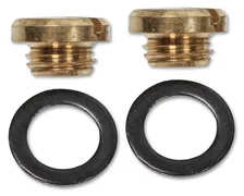 Brass Sight Plug & Gasket image 1