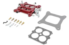 Billet Throttle Body Assembly 1 3/4" Red with Steel Plates 12-850 image 2