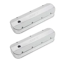 Fuel Fabricated Aluminum Valve Cover - Big Block Chevy - Silver Finish image 1