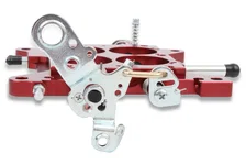 Billet Throttle Body Assembly 1 3/4" Red with Steel Plates 12-850 image 6