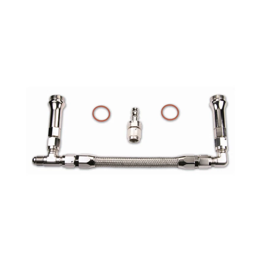 SS Fuel Line #8AN Silver