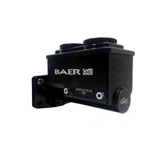ReMaster Master Cylinder 4 Bolt Mopar, Black Anodized Finish, Right Port, 1.00" Bore image 1