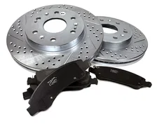 Brakes Claw Rotor and Pad Combo Kit, Rear for Nissan TITAN image 1