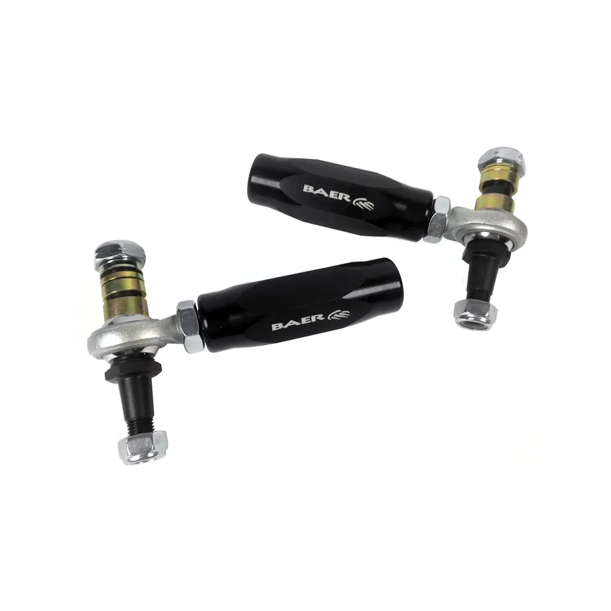 Brakes Tracker Adjustable Front Tie Rods Bump Steer Kit for 1996-2004 Mustang