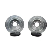 Brakes Claw Performance Rotors, Rear (Slot/Zinc Only) for Ford F-150 image 2