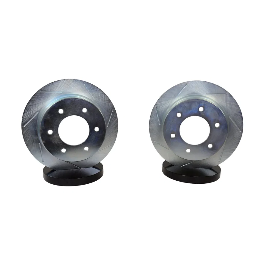 Brakes Claw Performance Rotors, Rear (Slot/Zinc Only) for Ford Bronco