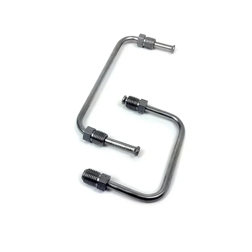 Brakes 3/8-24 Inverted Flare Hard Lines for 1-1/8" Bore Master Cylinders to Proportioning Valve
