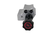 Brakes Gray Adjustable Proportioning Valve with Integrated Mount, Right Port Exit, with 3/8-24 Fittings image 4
