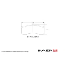 Brakes Street 6S/6R/XTR Disc Brake Pads for Baer Extreme and Extreme+ Systems - D1247/DR11 image 7