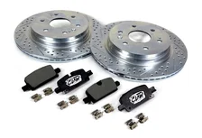 Brakes Claw Rotor and Pad Combo Kit, Rear image 1