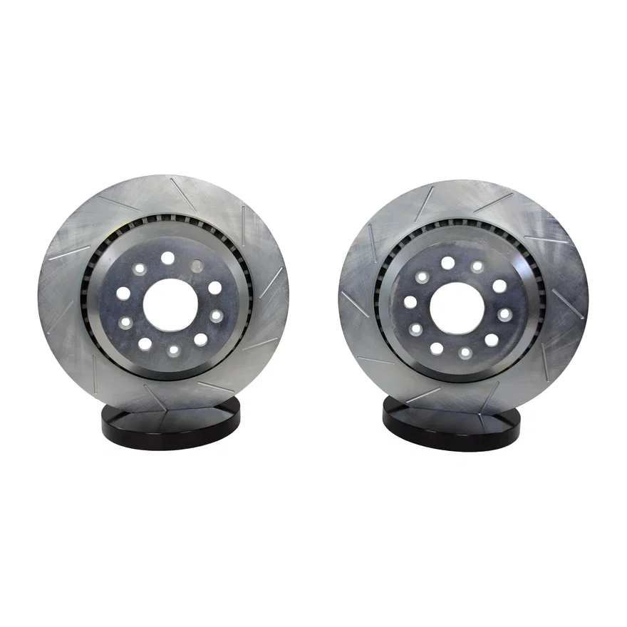 Brakes Claw Performance Rotors, Rear (Slot/Zinc Only) for Jeep Wrangler