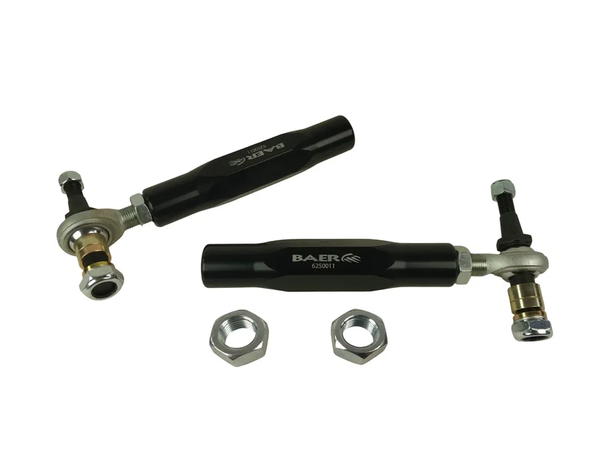 Brakes Tracker Adjustable Front Tie Rods Bump Steer Kit for 1970-1974 F-Body & Early 1975 Firebird