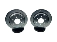 Brakes Claw Performance Rotors, Rear (Slot/Zinc Only) for Ford F-150 image 1