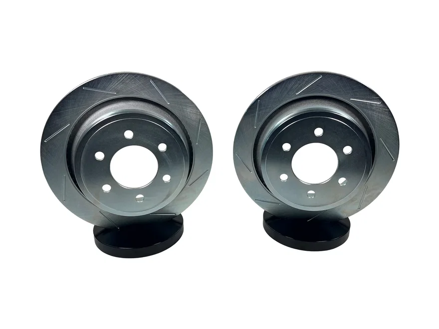 Brakes Claw Performance Rotors, Rear (Slot/Zinc Only) for Ford F-150