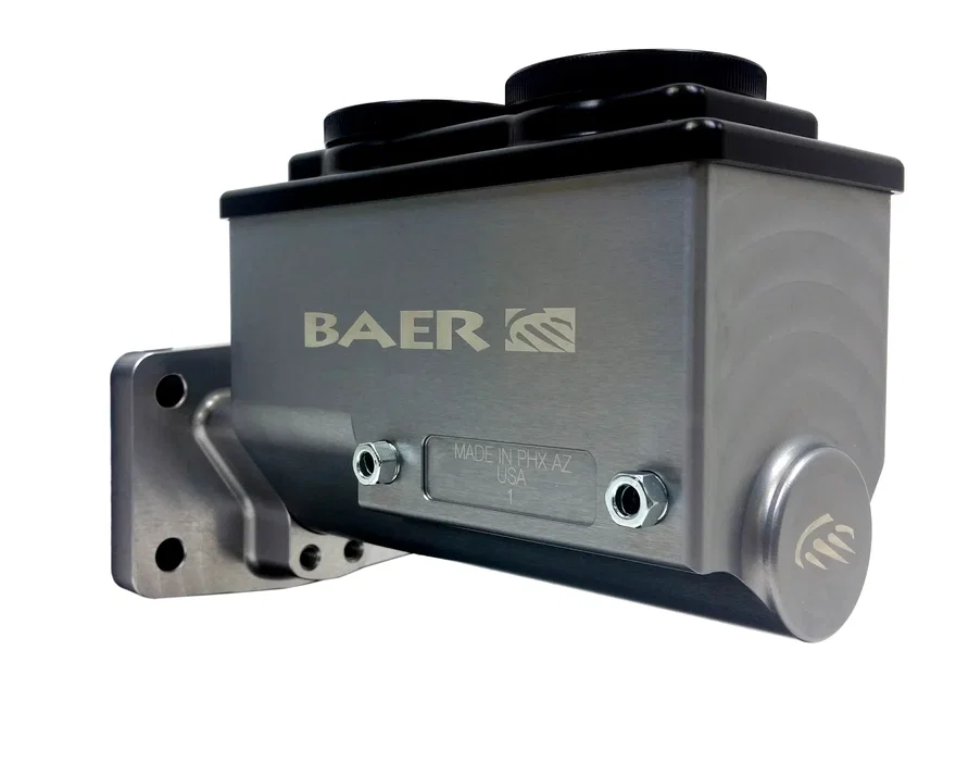 ReMaster Master Cylinder 4 Bolt Mopar, Gray Anodized Finish, Right Port, 1.125" (1-1/8") Bore